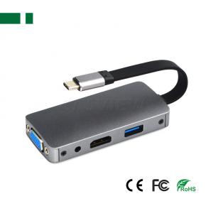CUC-10 USB Type-C TO HDMI+VGA Converter