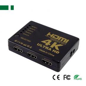 CHM-305-4K 5 ports 4K HDMI Switcher with IR Remote