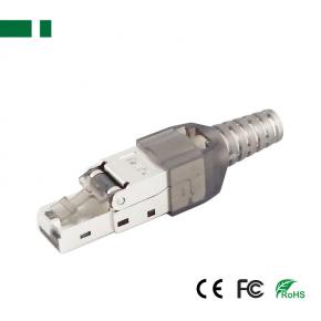 CRJ-0082-6A Cat6A Ethernet Plug Zinc Alloy Shield Crystal Head Network Modular Adapter 