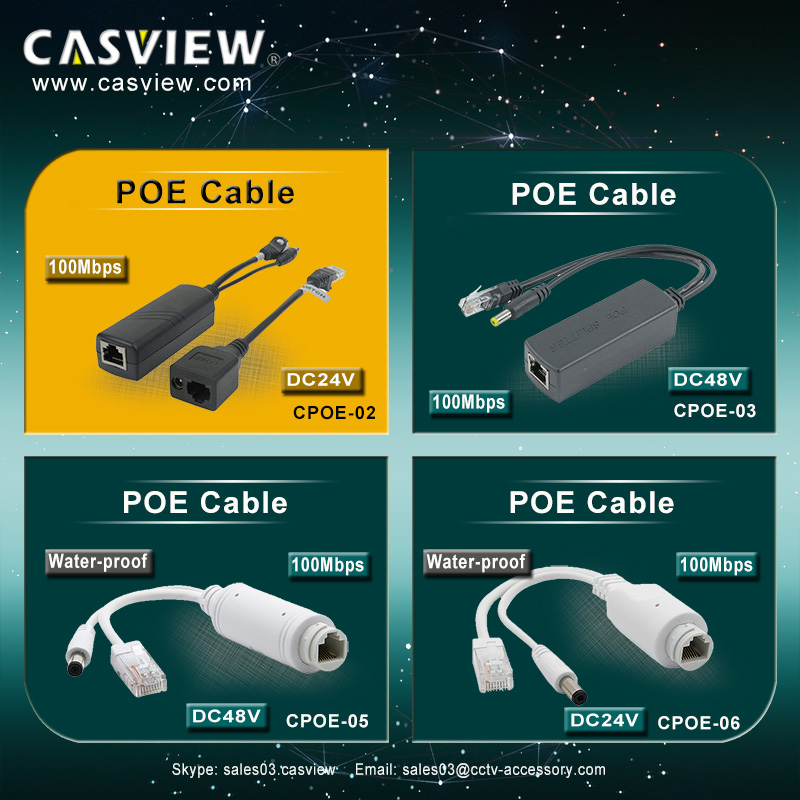 DC48V POE Splitter Cable