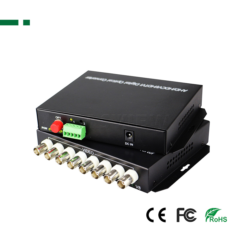 COV-HD8V1D-960P CVI-TVI-AHD Fiber Converter