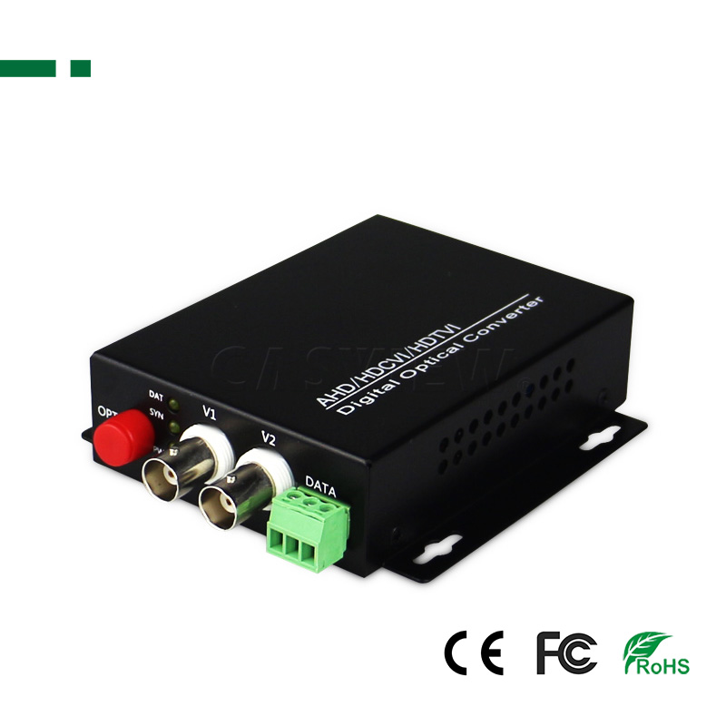 COV-HD2V1D-1080P CVI-TVI-AHD Fiber Converter