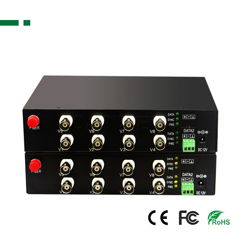 COV-HD8V1D-1080P CVI-TVI-AHD Fiber Converter