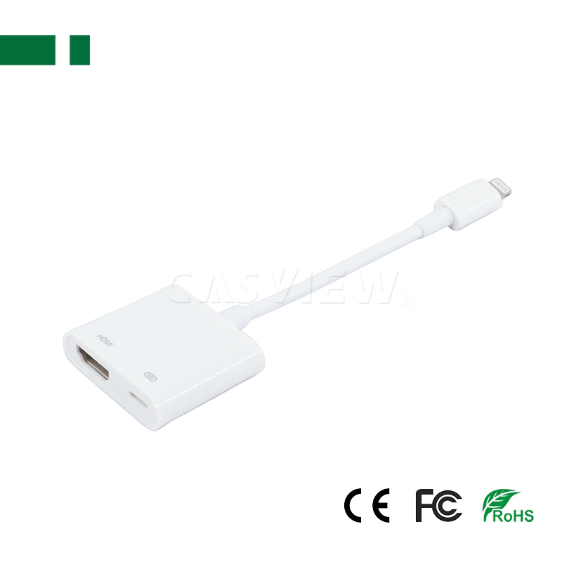 CVA-3032 1080P Lightning To HDMI Converter for iPhone iPad To TV