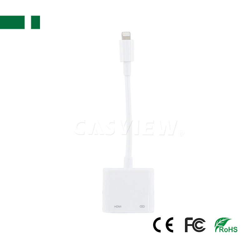 Adaptador Lightning A Hdmi Ipad Iphone Convertidor Cable