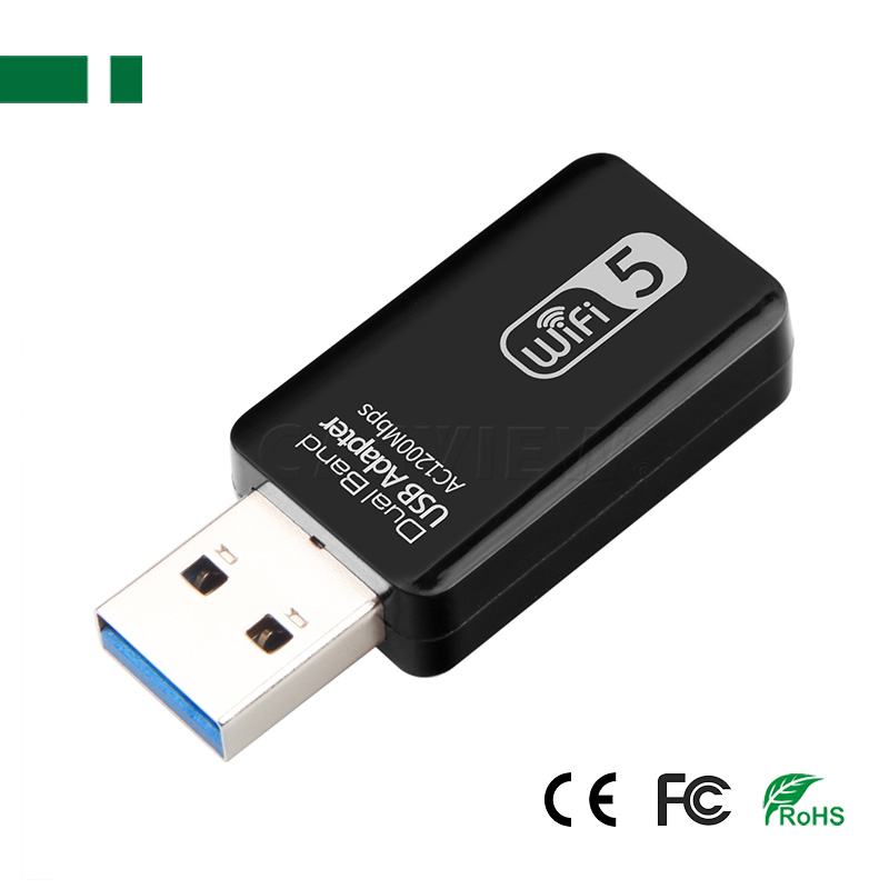 CWE-1212AC 1200Mbps 2.4G/5.8G Dual Band Wireless USB3.0 Adapter