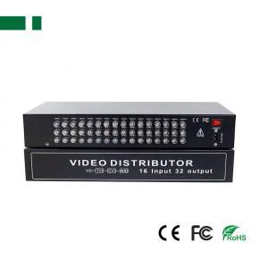 CDV-H1632 16 in 32 out 1080P HD AHD TVI CVI Video Distributor