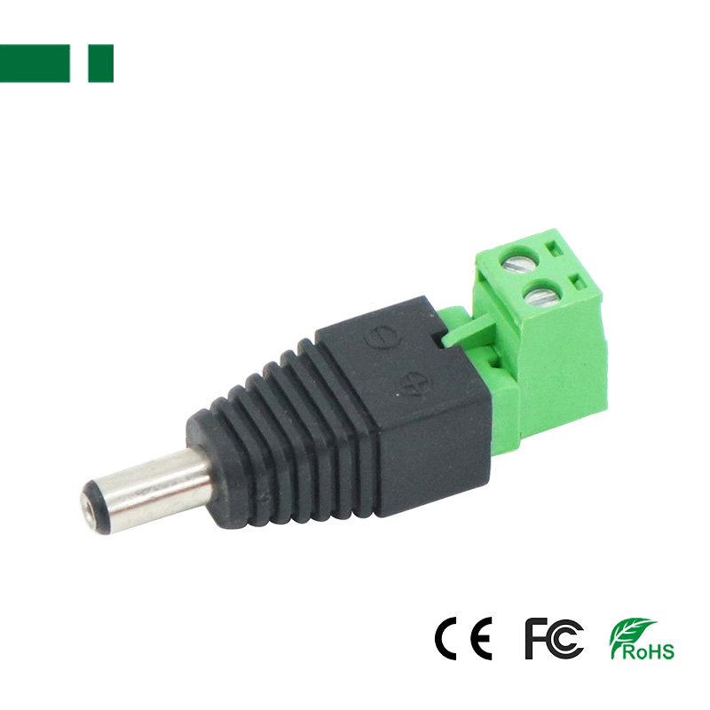 CBN-029 DC Male Plug with Screw Connector