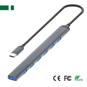 CHM-U703C 7 ports USB Type-C 3.0 HUB Extension