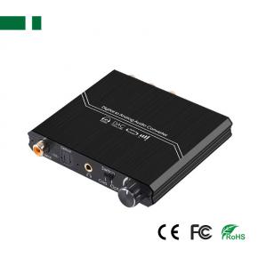 CVA-3034 Optical/Coaxial Switch to Analog Audio Converter