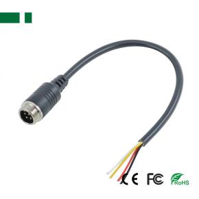 CMA-M 4-Pin Aviation Male Plug Video Cable