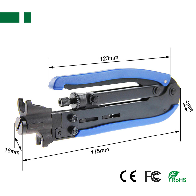 CT-20 Connectors Crimping Tool for Coaxial cable RG59/ RG6/ RJ11