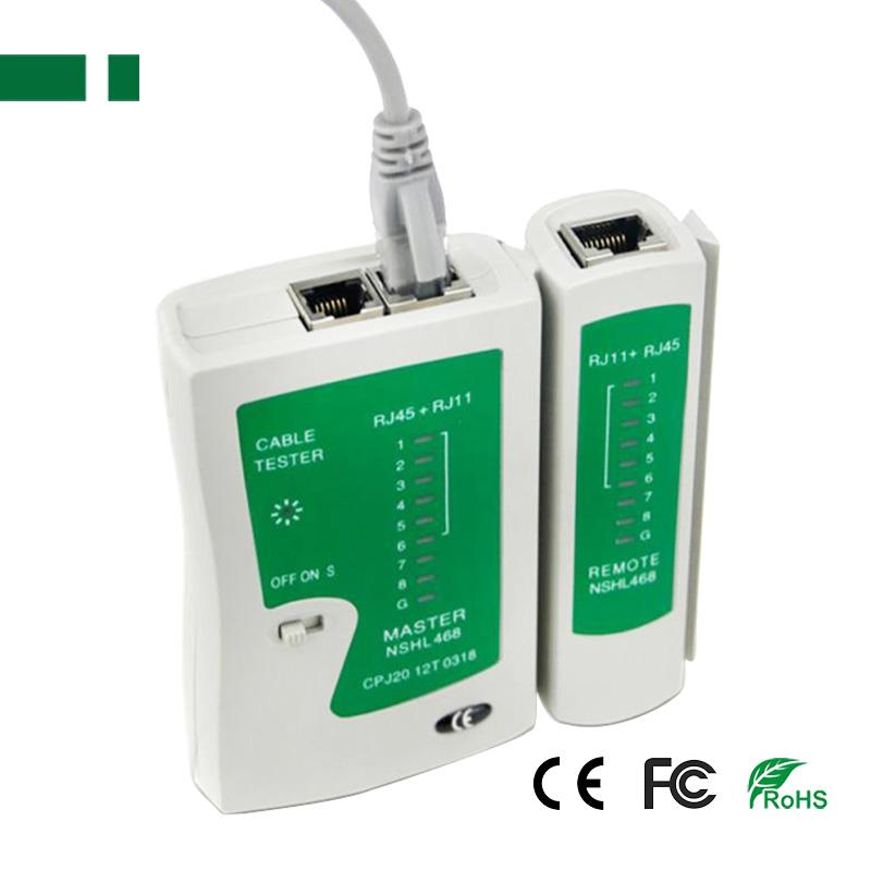 CT-08 Cable Tester for RJ11, RJ45