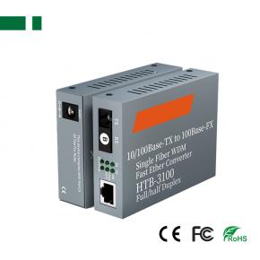 HTB-3100AB 10/100Mbps Single Mode Single SC Port Fiber Optical Media Converter