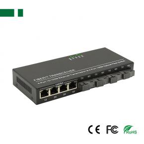 CFS-102-4F4E100Mbps 4 SFP to 4 RJ45 Fiber Optic Transceiver