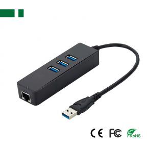 CUH-3003 3 Port USB 3.0 Ethernet Network Hub