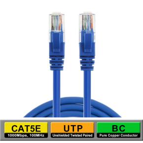 UTP CAT5e BC network cable 0.3M~50M Length optional RJ45 Male to Male Blue Color CRJ-005-C CRJ-01-C CRJ-1.5-C CRJ-02-C CRJ-03-C CRJ-05-C CRJ-10-C CRJ-15-C CRJ-20-C CRJ-30-C CRJ-40-C CRJ-50-C