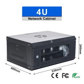 CB-530-4U 4U 19-inch Wall-Mount Network Cabinet