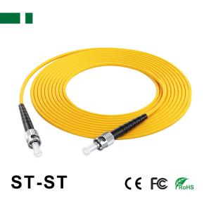 ST/UPC-ST/UPC Single-mode Single-core Optical Fiber Patch Cord