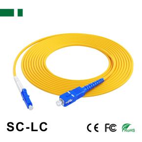 SC/UPC-LC/UPC Single-mode Single-core Optical Fiber Patch Cord