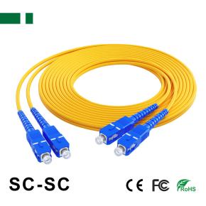 SC/UPC-SC/UPC Double-core Single-mode Optical Fiber Patch Cord
