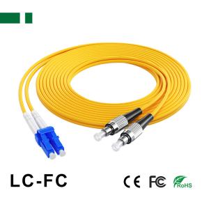 FC/UPC-LC/UPC Double-core Single-mode Optical Fiber Patch Cord