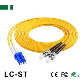 LC/UPC-ST/UPC Double-core Single-mode Optical Fiber Patch Cord