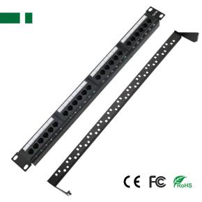 CPP02-5E-24DT 24-Port Cat5E Patch Panel for 19 Inch Rack Mount