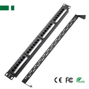 CPP02-6-24DT 24-Port Cat6 Patch Panel for 19 Inch Rack Mount