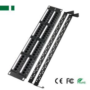 CPP02-6-48DT 48-Port Cat6 Patch Panel for 19 Inch Rack Mount