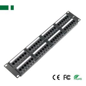 CPP01-6-48AP 48-Port Cat6 Patch Panel for 19In Rack Mount