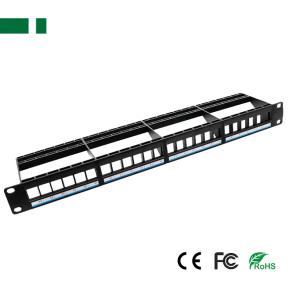 CPP04 24-Port UTP Cat5E Patch Panel for 19 Inch Rack Mount