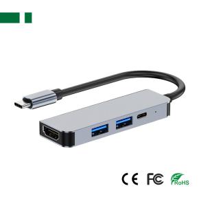 CHM-TC412 4-in-1 Type-C Hub Adapter