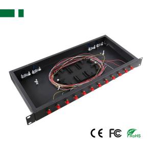 CFB-1012C/FC 12 Ports FC Fiber Optic Box for 19 Inch Rack Mount