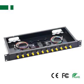 CFB-1012C/ST 12 Ports ST Fiber Optic Box for 19 Inch Rack Mount