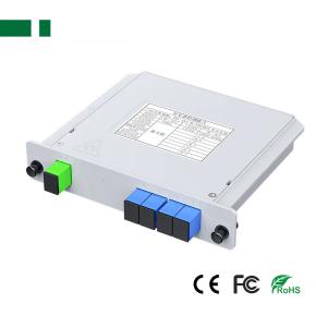 COS04-104P/SC 1*4 SC/UPC Plug-in PLC Optic Splitter