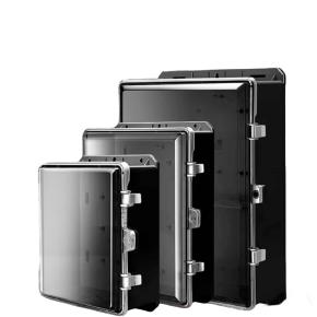 CB-800D-3 CB-800E-3 CB-800F-3 Black Outdoor ABS Rainproof Plastic Junction Box