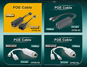 DC48V POE Splitter Cable