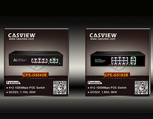  1000Mbps Full Gigabit POE Switch