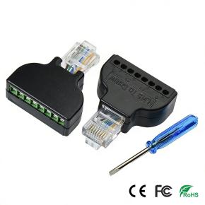 CBN-092 RJ45 Male Connector with Screw