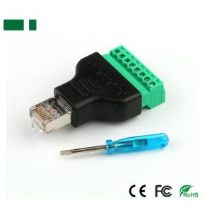 CBN-045 RJ45 Male Connector with Screw