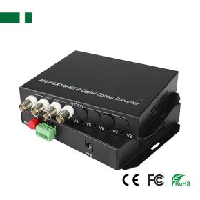 COV-HD4V1D-960P CVI-TVI-AHD Fiber Converter with RS485