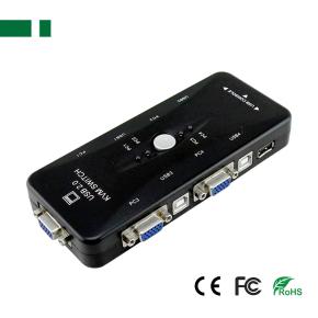 CHM-41UA 4 Port 1080P VGA KVM Switch