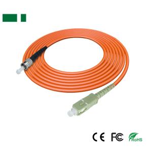 CPC01-SC-ST 3.0mm 1000Mbps Multimode Single Core Optical Fiber Patch Cords