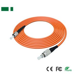 CPC01-FC-ST 3.0mm 1000Mbps Multimode Single Core Optical Fiber Patch Cords 
