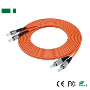 CPC01-FC-ST-1M-D-OM2 CPC01-FC-ST-2M-D-OM2 CPC01-FC-ST-3M-D-OM2 CPC01-FC-ST-5M-D-OM2 CPC01-FC-ST-10M-D-OM2 CPC01-FC-ST-15M-D-OM2 1000Mbps Multimode Dual Core Optical Fiber Patch Cord 