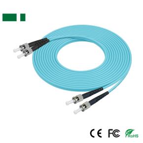 CPC01-ST-ST-1M-D-OM3 CPC01-ST-ST-2M-D-OM3 CPC01-ST-ST-3M-D-OM3 CPC01-ST-ST-5M-D-OM3 CPC01-ST-ST-8M-D-OM3 CPC01-ST-ST-10M-D-OM3 10Gigabit Multi Mode Dual Core Optical Fiber Patch Cord 