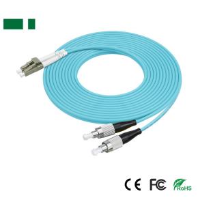 CPC01-LC-FC-1M-D-OM3 CPC01-LC-FC-2M-D-OM3 CPC01-LC-FC-3M-D-OM3 CPC01-LC-FC-5M-D-OM3 CPC01-LC-FC-8M-D-OM3 CPC01-LC-FC-10M-D-OM3 10Gigabit Multi Mode Dual Core Optical Fiber Patch Cord 