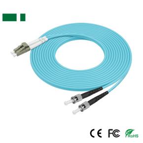 CPC01-LC-ST-1M-D-OM3 CPC01-LC-ST-2M-D-OM3 CPC01-LC-ST-3M-D-OM3 CPC01-LC-ST-5M-D-OM3 CPC01-LC-ST-8M-D-OM3 CPC01-LC-ST-10M-D-OM3 10Gigabit Multi Mode Dual Core Optical Fiber Patch Cord