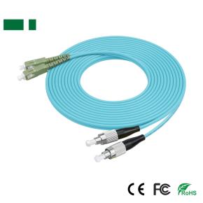 CPC01-SC-FC-1M-D-OM3 CPC01-SC-FC-2M-D-OM3 CPC01-SC-FC-3M-D-OM3 CPC01-SC-FC-5M-D-OM3 CPC01-SC-FC-8M-D-OM3 CPC01-SC-FC-10M-D-OM3 10Gigabit Multi Mode Dual Core Optical Fiber Patch Cord